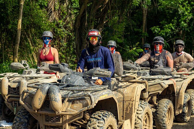 ATV Double Rider Adventure Near San Juan - Hacienda Campo Rico - A muddy ranch ride close to San Juan