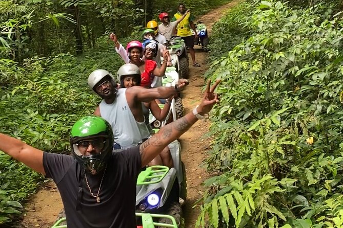 ATV Jungle Safari Tour from Montego Bay - Riding through farms, hills, and rainforest