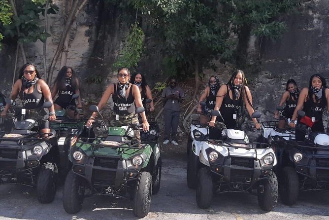 ATV Rentals in Nassau Bahamas - The driving experience and practical comfort