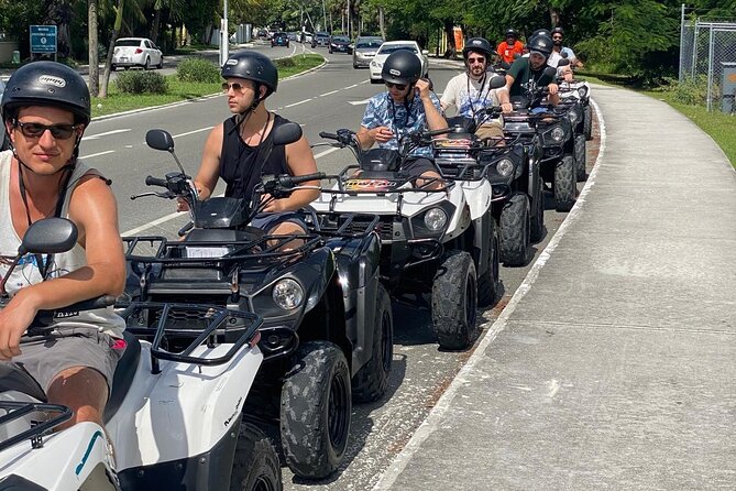 ATV Rentals in Nassau Bahamas - What you receive with the automatic 4WD ATV