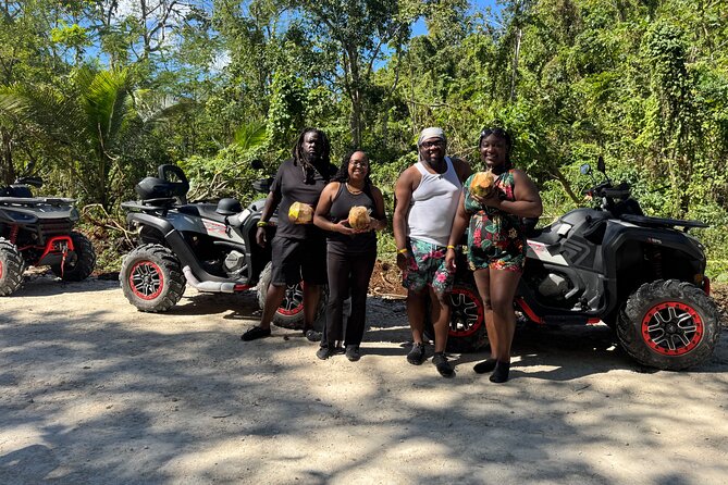 Atv ride in Montego Bay - Riding the muddy hills of Unity Hall