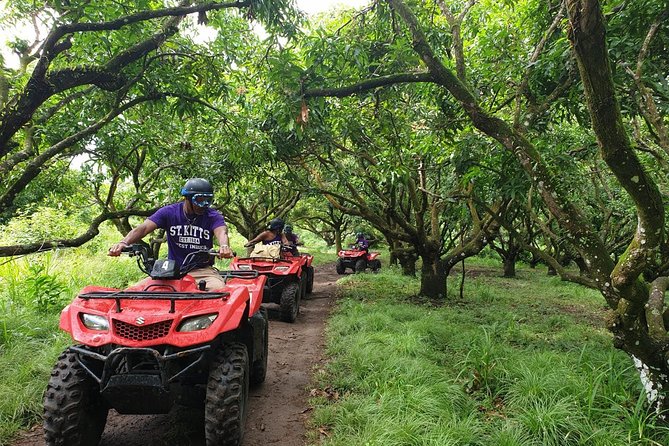 ATV Tour of St Kitts - Equipment, families, and age rules