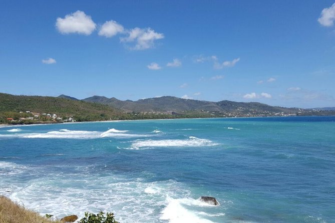 Authentic Tour of Southern Martinique - Les Anses dArlet, village, church, and sea