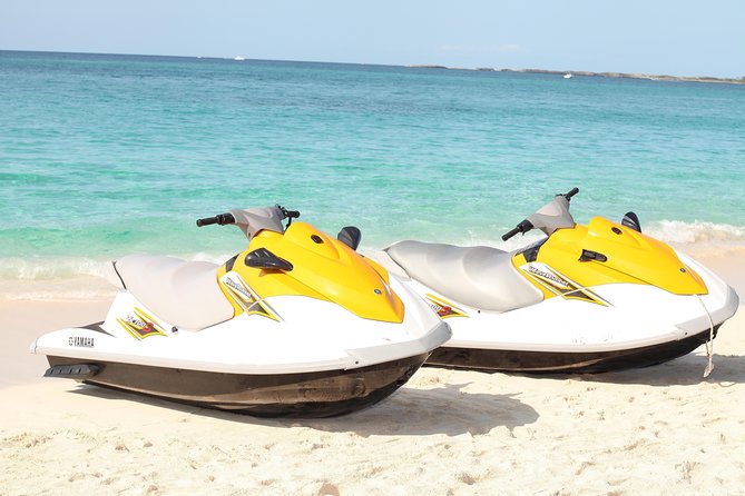 Bahamas Cabbage Beach Jet Ski Adventure - Riding solo, sharing, and changing drivers