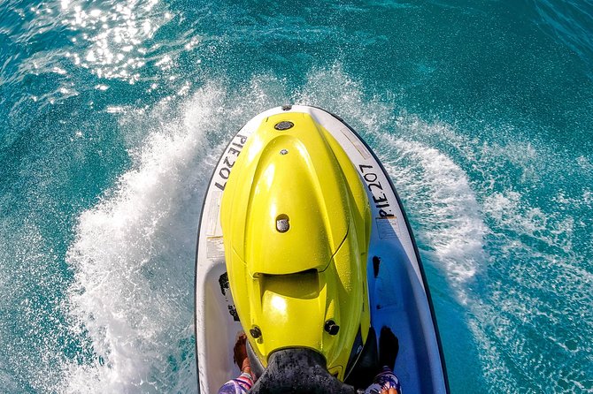 Bahamas Cabbage Beach Jet Ski Adventure - From pickup to the beach