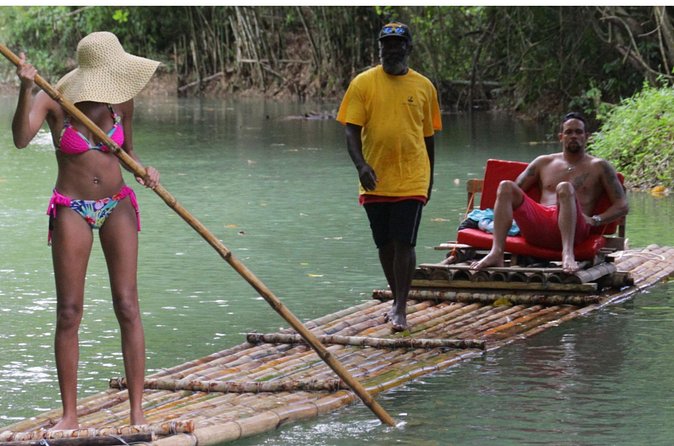 Bamboo Rafting and horseback - Who will enjoy this most