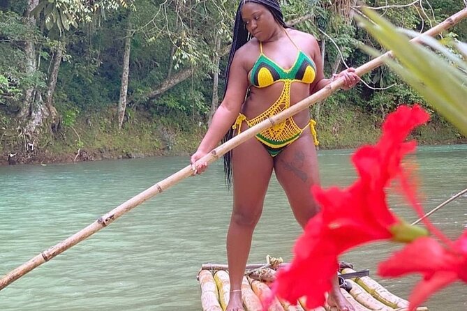 Bamboo Rafting and Limestone Foot Massage on Lethe River Private Tour - What happens on the bamboo raft