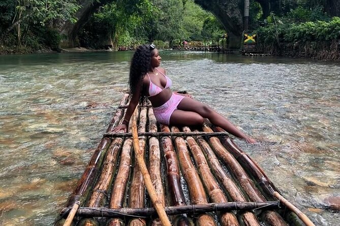 Bamboo Rafting and Limestone Massage in Montego Bay, Jamaica - What the bamboo raft ride feels like