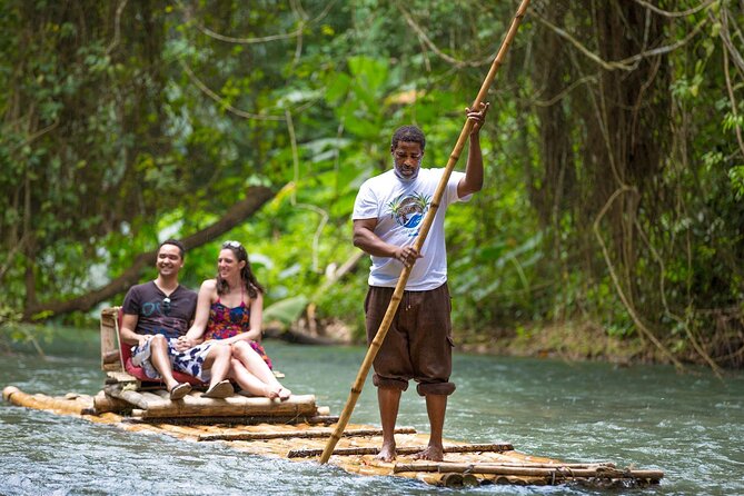 Bamboo Rafting, Hip-Strip & Margaritaville Tour from Montego Bay - Private transportation and the value of a $40 tour