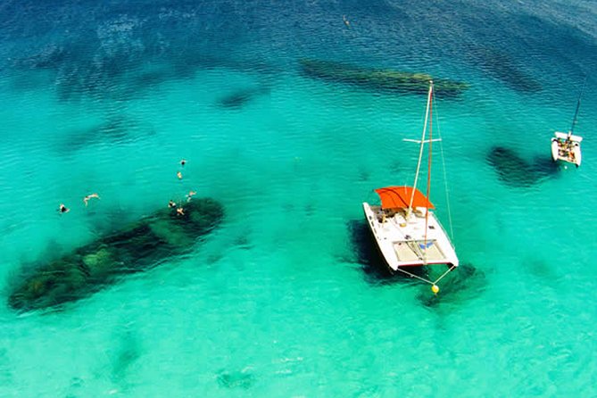 Barbados Catamaran Turtle Snorkel with Open Bar - Sailing the west coast with rum punch in hand
