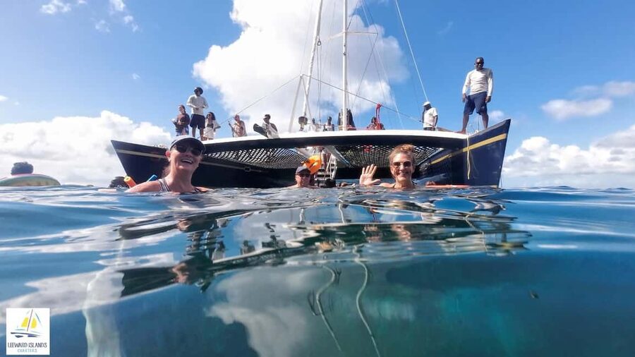 Basseterre: St Kitts 4-hour Catamaran Snorkel Cruise & Lunch - A simple start at Port Zante Marina