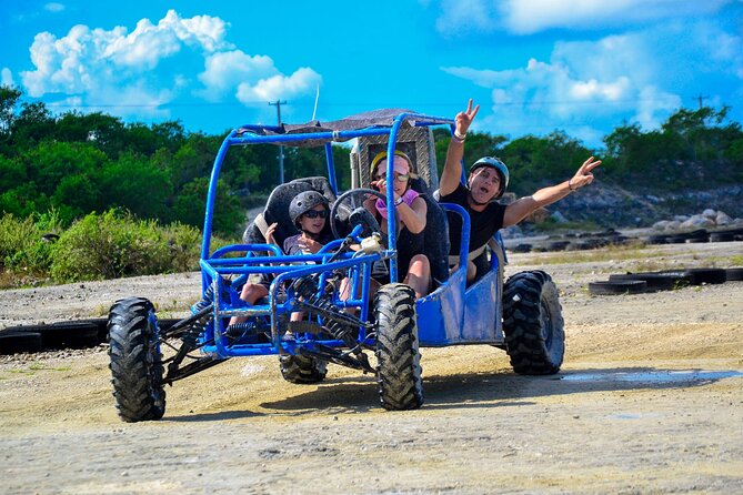 Bavaro Adventure Park Buggy Ride, Zipline Mega Splash, and Waterfall Pool - Three adventure activities in one park visit