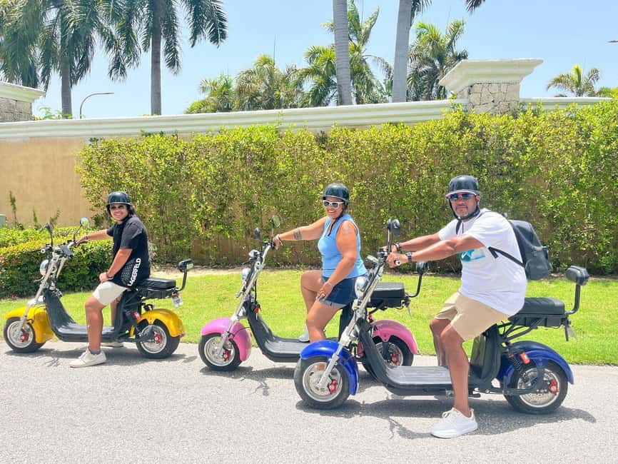 Bavaro Punta Cana: City Tour with Harley models E-Scooters - Quick points before you book