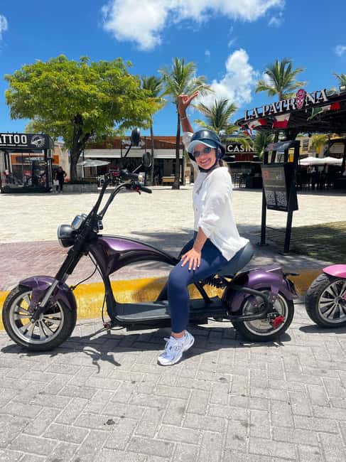 Bavaro Punta Cana: City Tour with Harley models E-Scooters - Chez Nicole Boutique adds a shopping pause