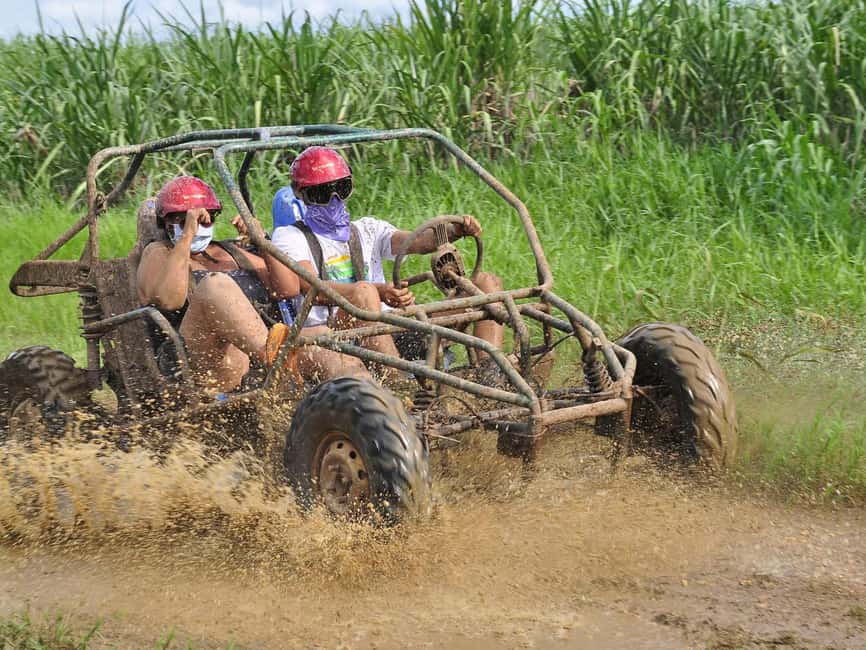 Bayahibe: ATV Buggy Adventure through Jungle & Caves - Sugar cane and a taste of local life
