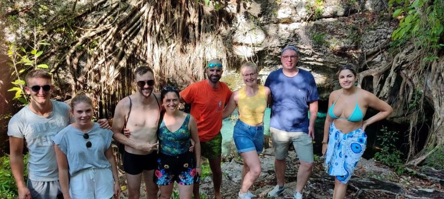 Bayahibe: National Park Jungle Walk & Snorkeling in Cenotes - The return walk and aperitif