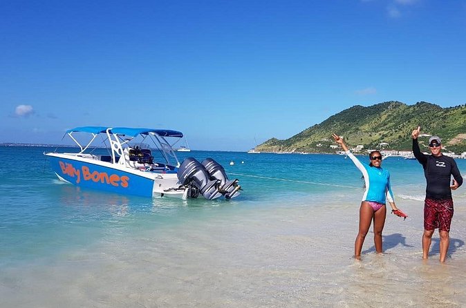 Billy Bones Exclusive Private Charter Around St.Maarten - Tintamare, Creole Rock, and La Samanna