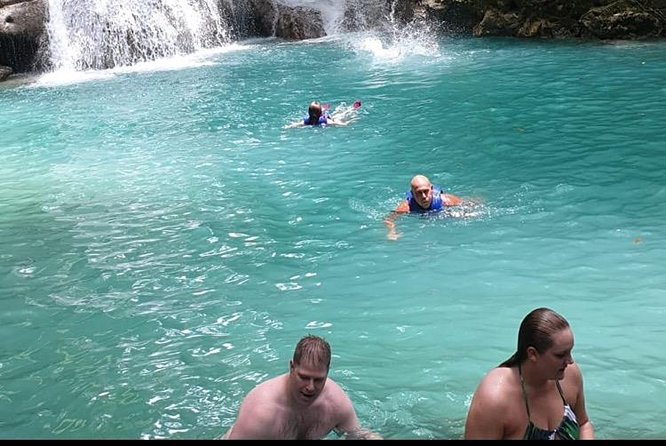 Blue Hole and Dunn's River Falls Private Tour from Montego Bay - Two famous waterfalls, one demanding day