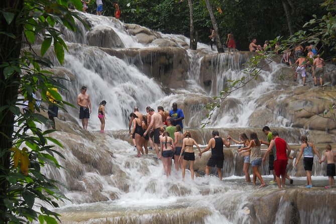 Blue Hole, Dunn's River Falls + Lunch & Cocktails at Bamboo Beach - Three Jamaican stops in one long day