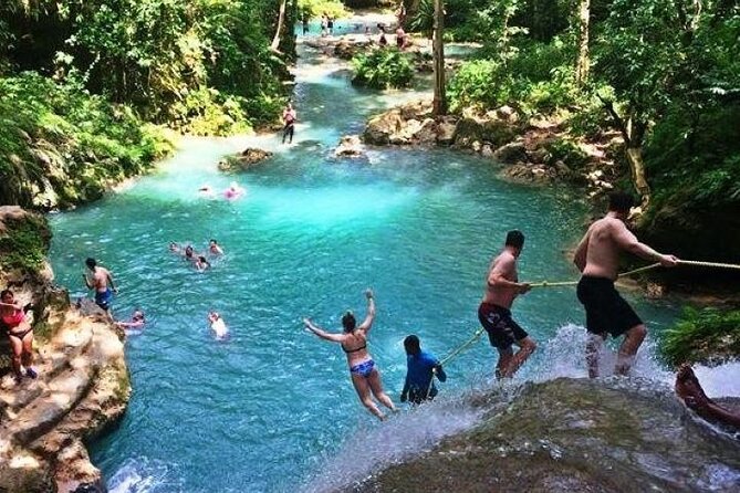 Blue Hole, Dunn's River Falls + Lunch & Cocktails at Bamboo Beach - Dunn’s River Falls is the physical centerpiece