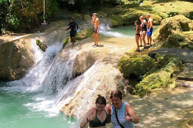 Blue Hole Falls & Ocho Rios from Montego Bay & Falmouth Jamaica - The bus ride shapes the whole day