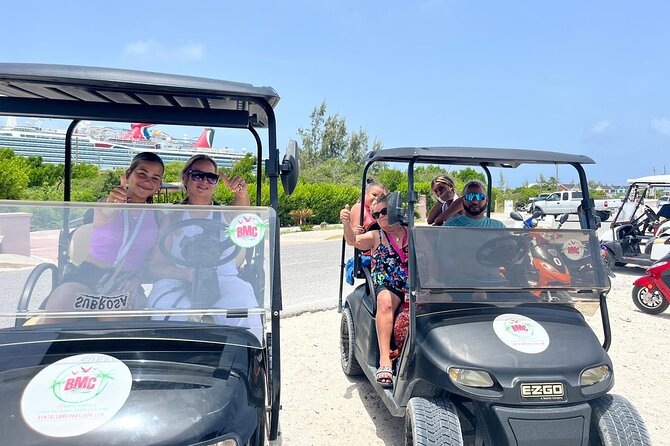 BMC Rentals -Golf Carts & Jeep Wrangler in Grand Turks - Getting used to left-side driving