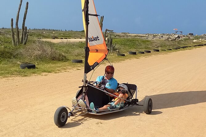 Bonaire Landsailing Adventures - About 45 minutes on the track