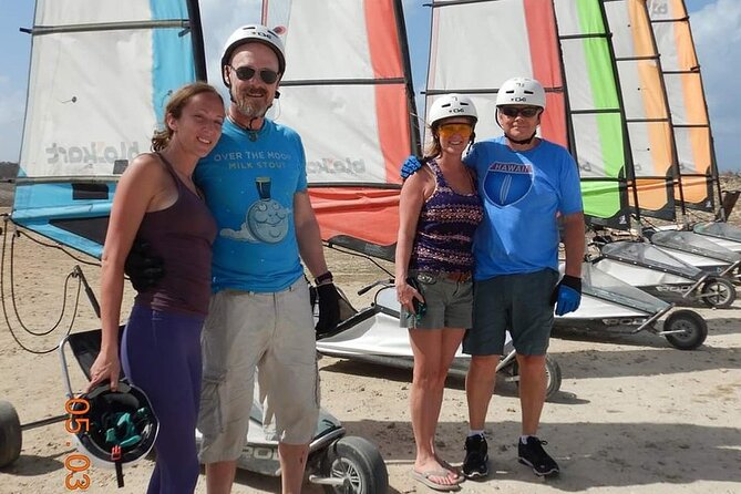Bonaire Landsailing Adventures - The final discussion and return to the meeting point