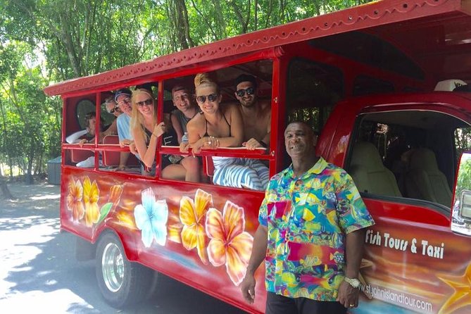 Book Your Private Two and a Half Hour Island Tour today! - Cruz Bay start and the Caneel Bay view