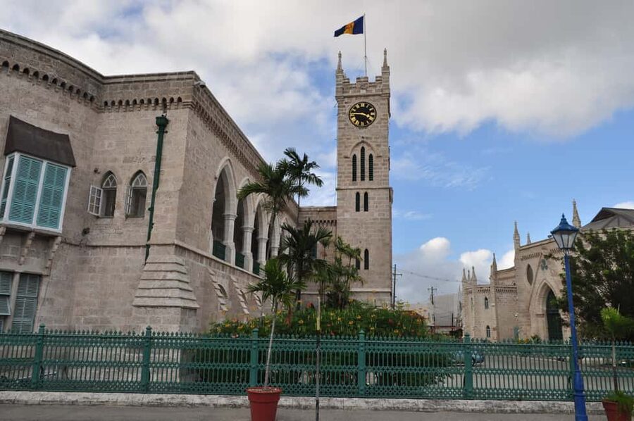 Bridgetown: A Guided Walking Tour of The History of a City - Parliament Buildings across the bridge