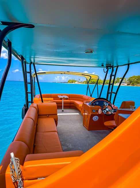 Bridgetown: Barbados Coastline Sunset Luxury Cruise - What the double-decker layout adds