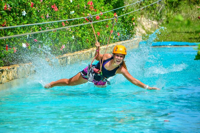 Buggy Adventure, Zipline Mega Splash and Waterfall Pool at Bavaro Adventure Park - What the Bavaro Adventure Park day is really like