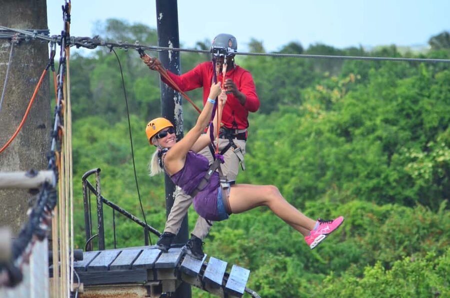 Buggy Ride, Zipline Splash & Waterfall Pool Combo with Lunch - What your $139 really buys