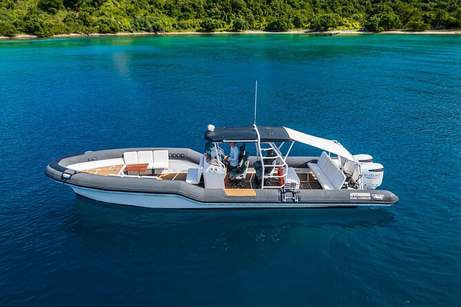 BVI Apotheoseas boat charter 38ft, Full Day / Half day trips - Island stops worth considering