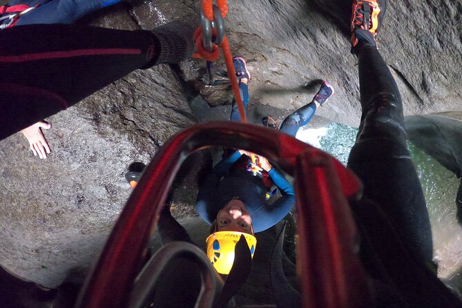 Canyoning experience - A short return walk through the tropical forest
