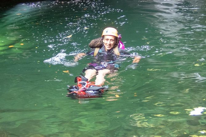 Canyoning experience - The sulfur springs add a distinctly Dominican touch