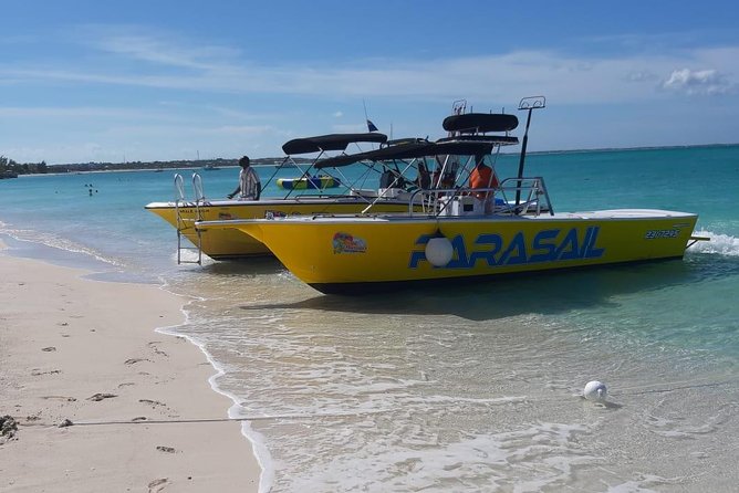 Capt Marvin Watersports / Parasail - Public Tour - A Quick Flight Above Grace Bay