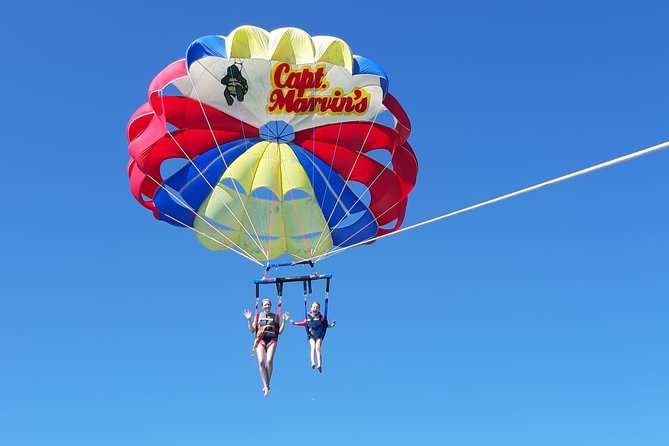 Capt Marvin Watersports / Parasail - Public Tour - The View From 500 Feet