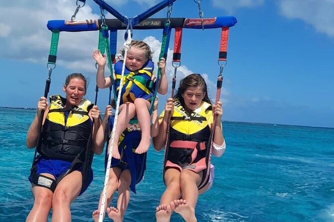 Capt Marvin Watersports / Parasail - Public Tour - Landing, Water Dips, and the Small Details
