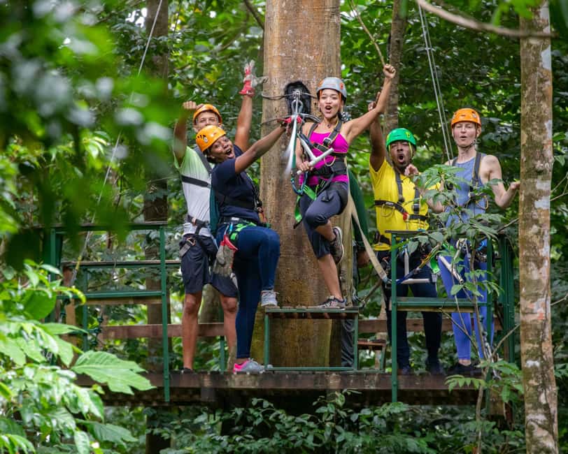 Castries, St. Lucia - Adrenaline Zipline - Key points at a glance
