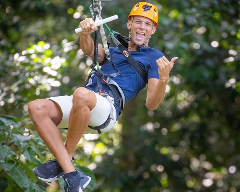 Castries, St. Lucia - Adrenaline Zipline - Base camp, trails, and the gift shop
