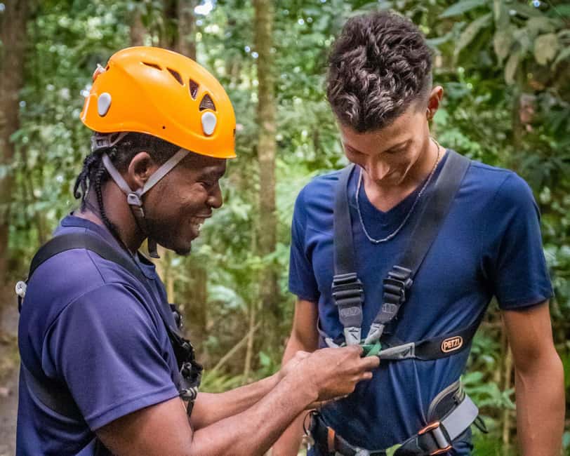 Castries, St. Lucia - Adrenaline Zipline - Who will enjoy this course most?