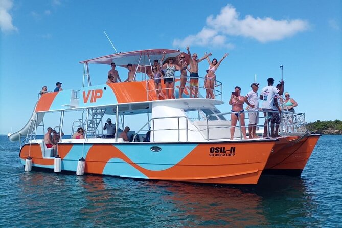 Catamaran Party Cruise with Snorkeling & BBQ - The ride from Puerto Plata to Sosua