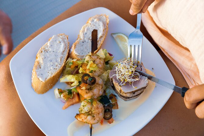 Chill and Grill Catamaran Tour in Bonaire - The barbecue is the real centerpiece