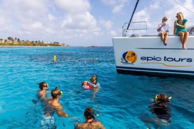 Chill and Grill Catamaran Tour in Bonaire