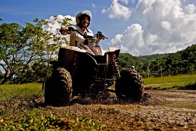 Chukka ATV Safari - Getting comfortable on the ATV
