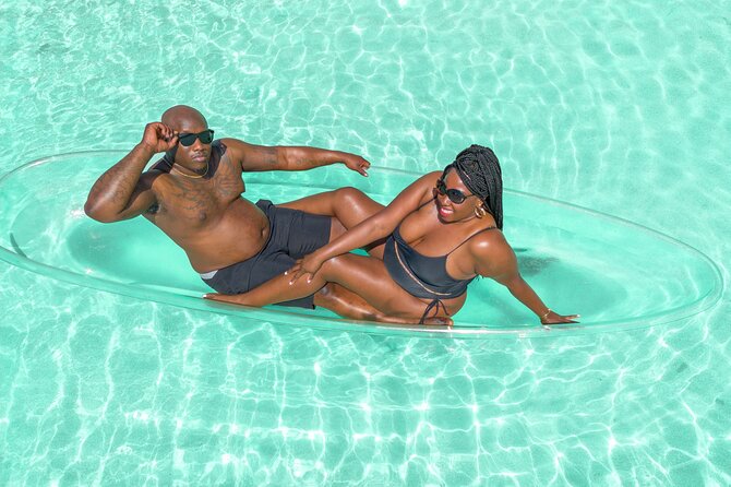 Clear Kayak Beauty Photoshoot Montego Bay Jamaica - What the drone adds to your final images