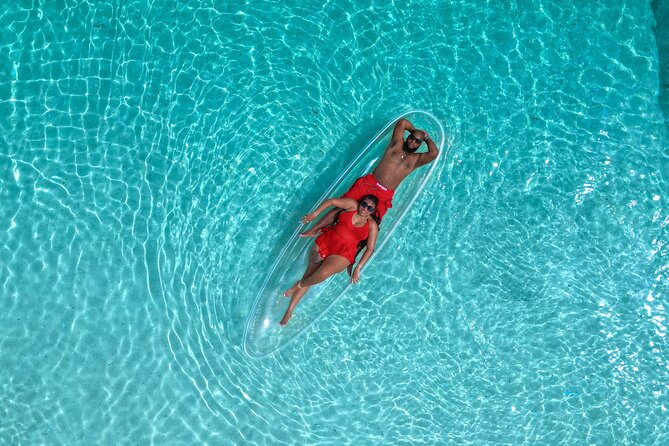 Clear Kayak Drone Photoshoot in Nassau Bahamas - The raw photos offer good value, with one important condition