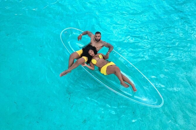 Clear Kayak Drone Photoshoot in Nassau Bahamas - Who will get the most from this experience