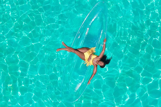 Clear Kayak Photoshoot in Nassau ,Bahamas. - The 30-minute shoot, step by step